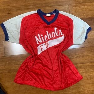 Vntg 80’s Red and White Sports Jersey sz xl